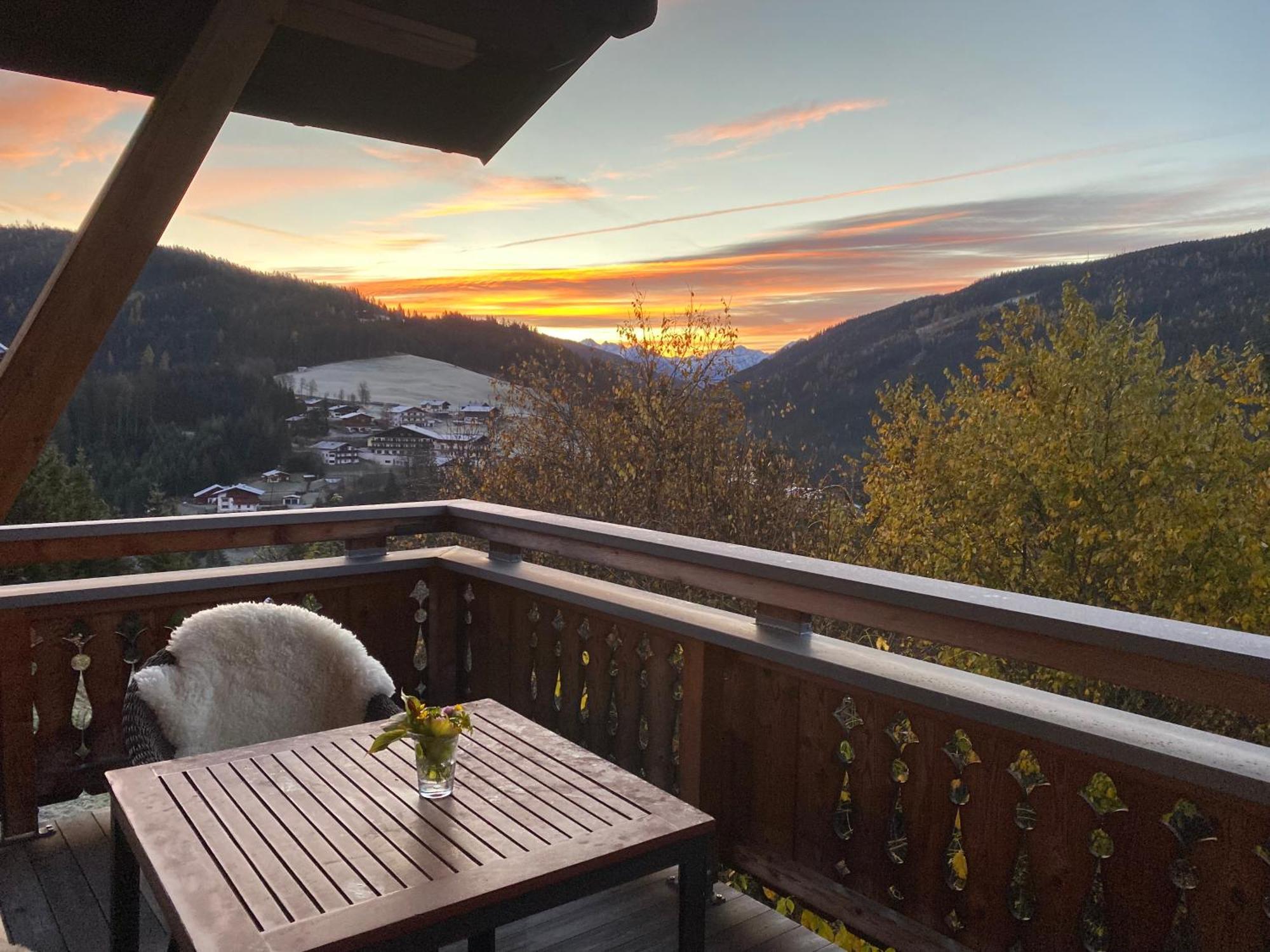 Chalet Kleinbergsonne Filzmoos Kültér fotó